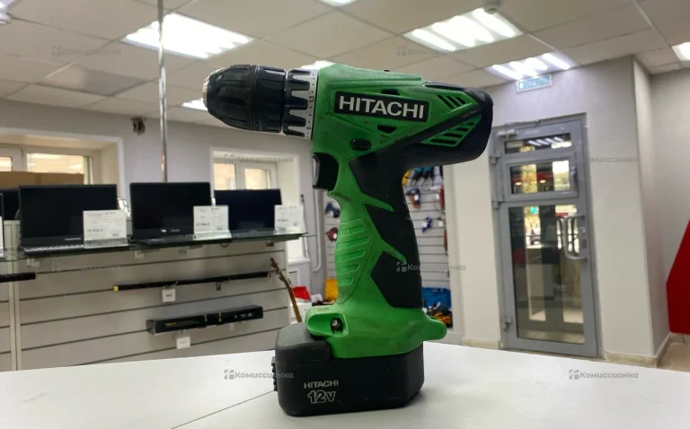 Дрель-шуруповерт Hitachi DS12DVC