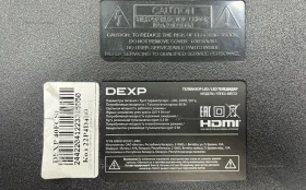 Купить Телевизор dexp 40fcs1 40FCS1 б/у , в Москва и область Цена:9990рублей