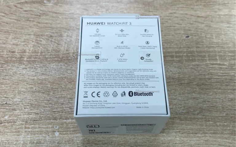 Часы  Huawei Watch fit 3