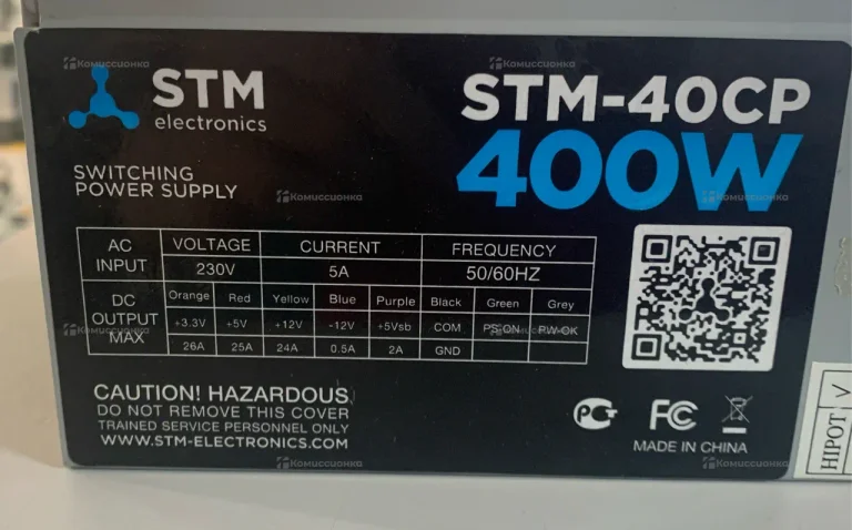 Блок питания STM-40cp 400w