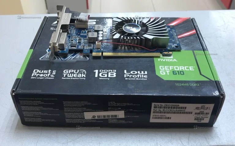 Видеокарта GeForce GT 610 1gb