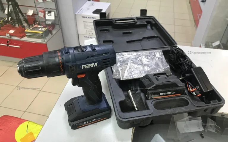 Дрель ferm cdm1120