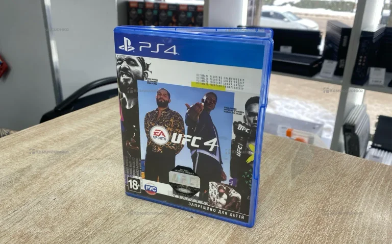 Диск для   ps4 ufc 4