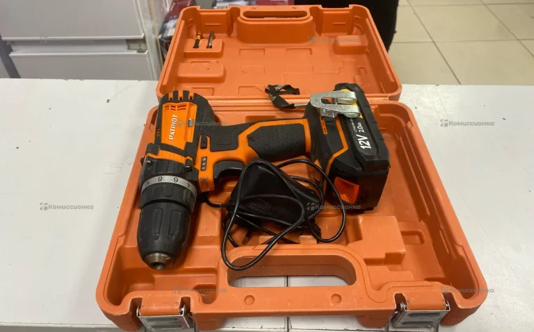 Аккумуляторная дрель-шуруповерт PATRIOT BR 111ES