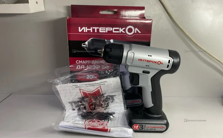 Дрель-шуруповерт Интерскол ДА-12ЭР