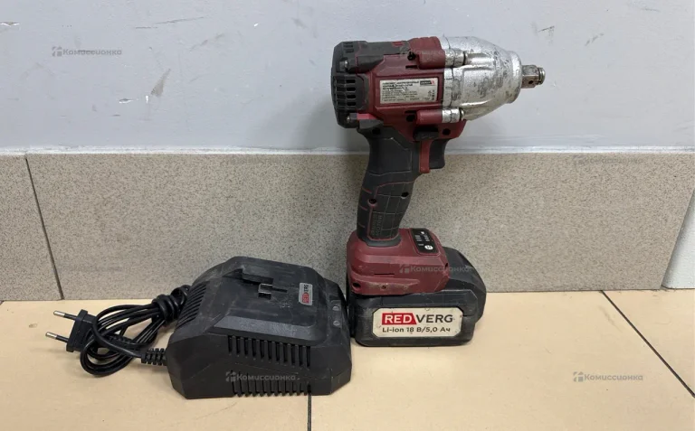 Гайковерт Redverg RDIW18BL-500K