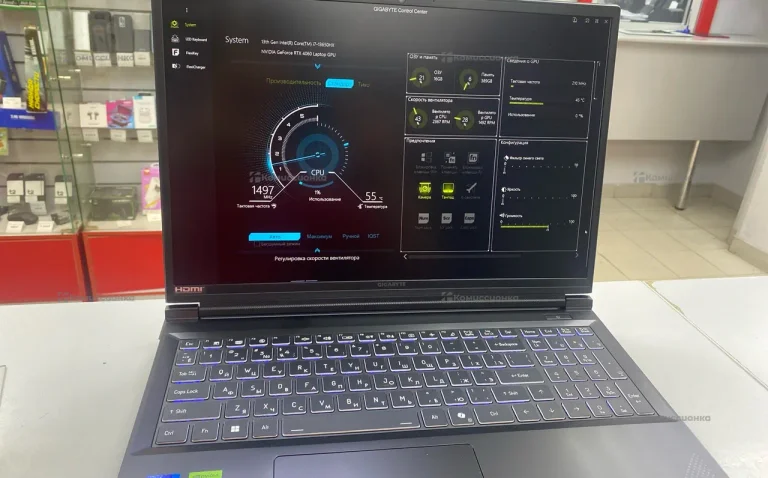 Ноутбук  Gigabyte