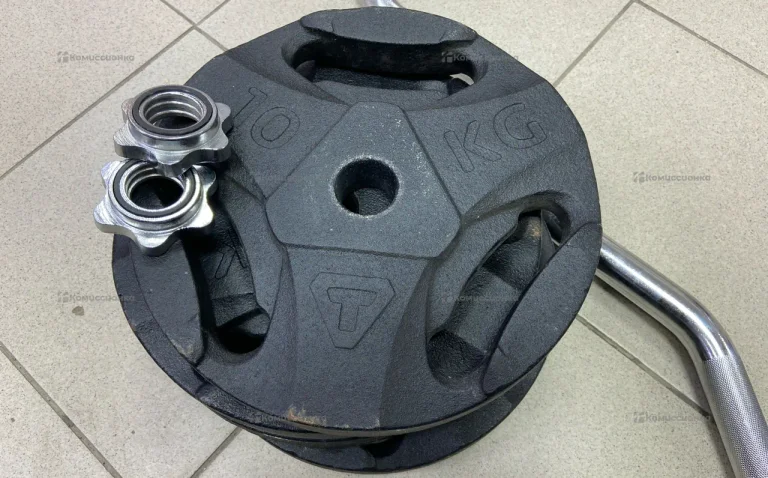 Гриф кривой + 4 блина по 10кг