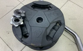 Гриф кривой + 4 блина по 10кг