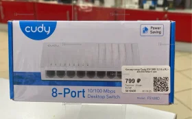 Купить Коммукатор Cudy FS108D 3.0 8 x RH-45*100 Мбит/сек б/у , в Казань Цена:600рублей