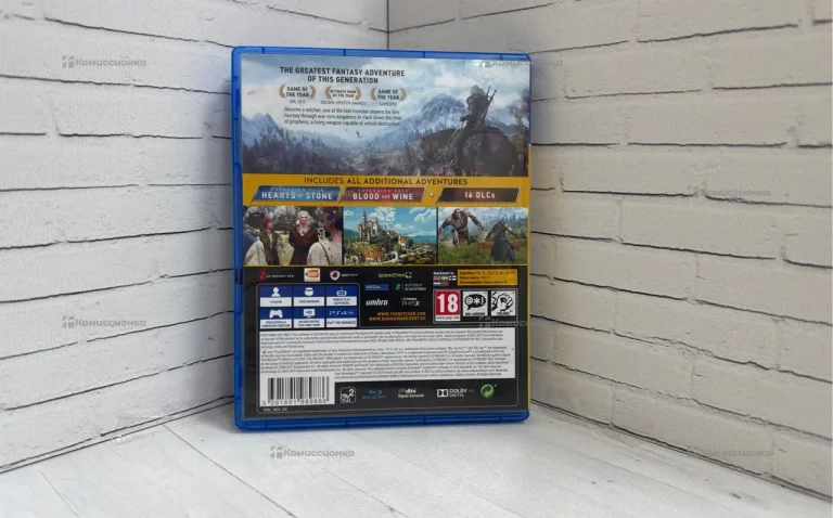 ps4 Witcher диск