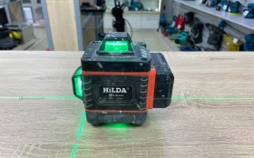 Купить Лазерный уровень Hilda 4D Green б/у , в Казань Цена:2500рублей