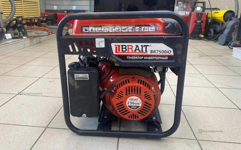 Бензогенератор Brait BR7500-CU