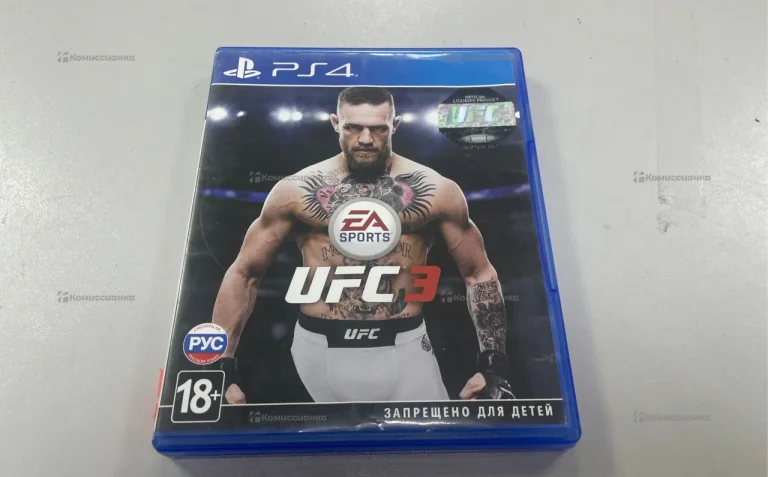 ps4 UFC3 диск ps4