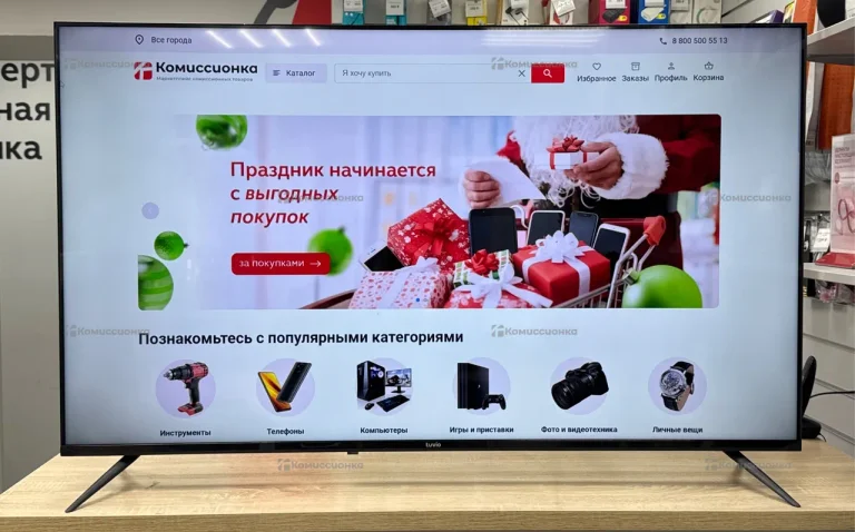 Телевизор Smart Tuvio TD55UFBSV1