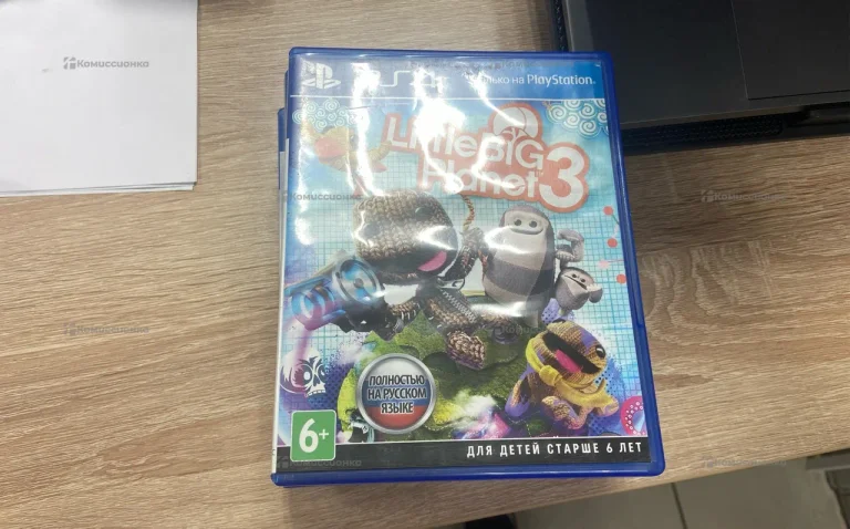 PS4 диск little big planet 3