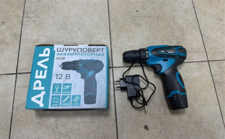 Дрель шуруповерт 12в