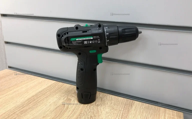 Аккумуляторная дрель-шуруповерт DWT 12В LiION *2Ач, макс.крут.мом. 24Нм