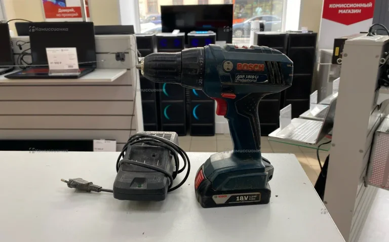шуруповерт Bosch GSR 180-li 2x-2.0