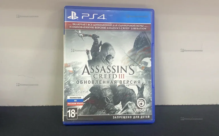 PS4 диск Assassins Creed 3