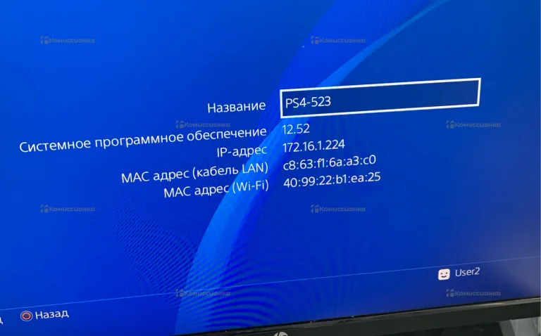 Приставка Sony ps 4 slim 500