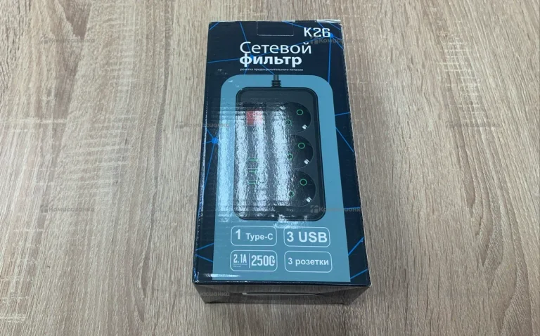 Сетевой фильтр gfuzf k26 3 розетки