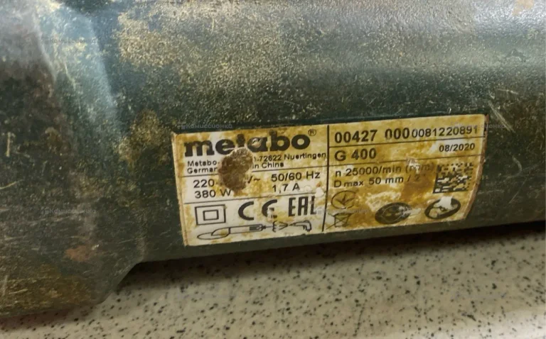 Шлифовальная машина Metabo G400