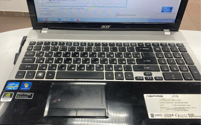 Ноутбук  Acer aspire V3-571G