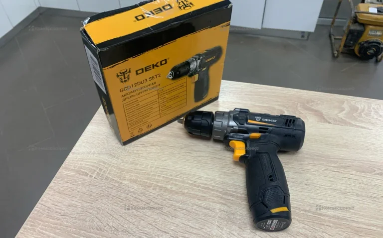 Аккумуляторная дрель-шуруповерт DEKO GCD12DU3