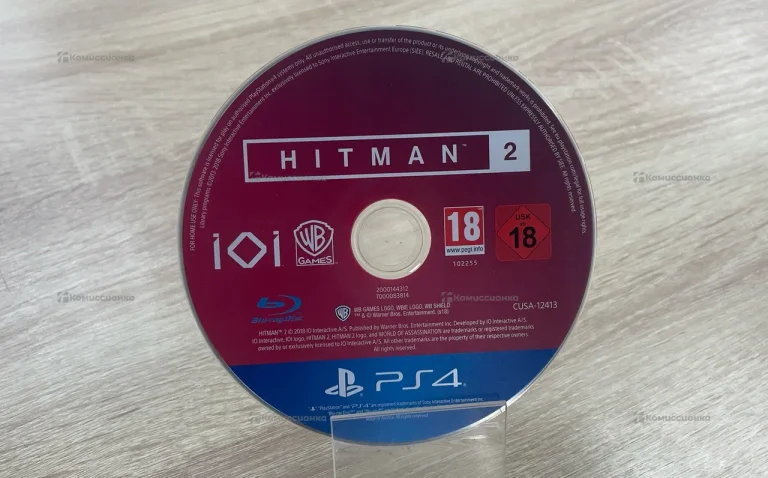 PS4. Диск Hitman 2