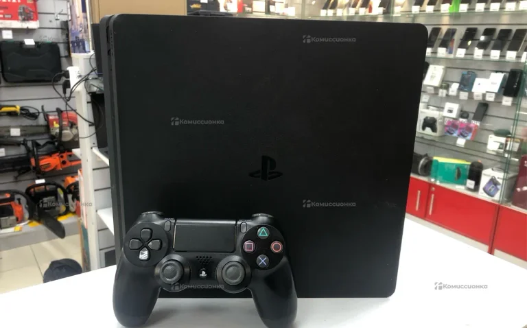 Приставка PS4. slim 1tb