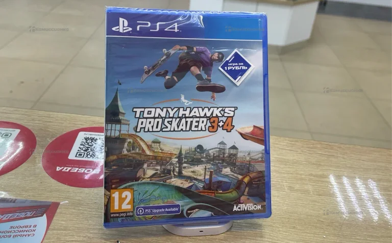 Диск Sony PS4 TONYHAWKS 3+4