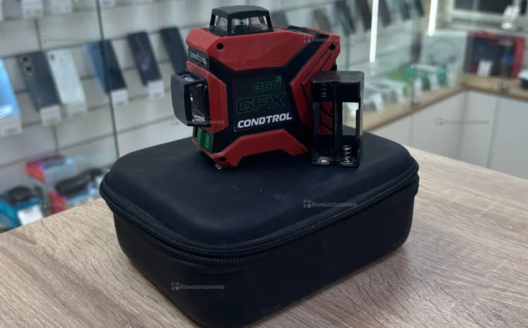 Лазерный уровень Condtrol GFX 360-3 зеленый луч