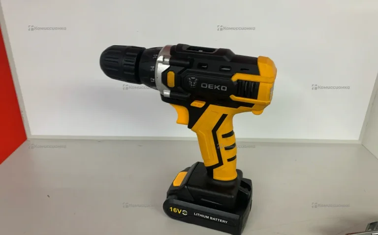 Аккумуляторная дрель-шуруповерт DEKO DKCD20FU-Li
