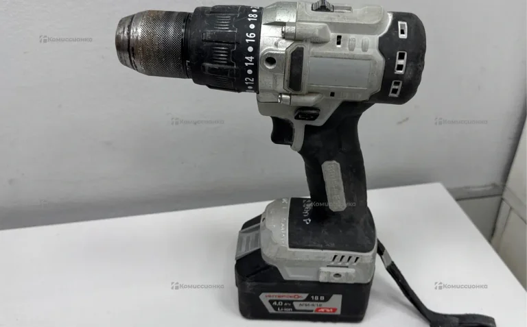 Аккумуляторная ударная дрель-шуруповерт Интерскол