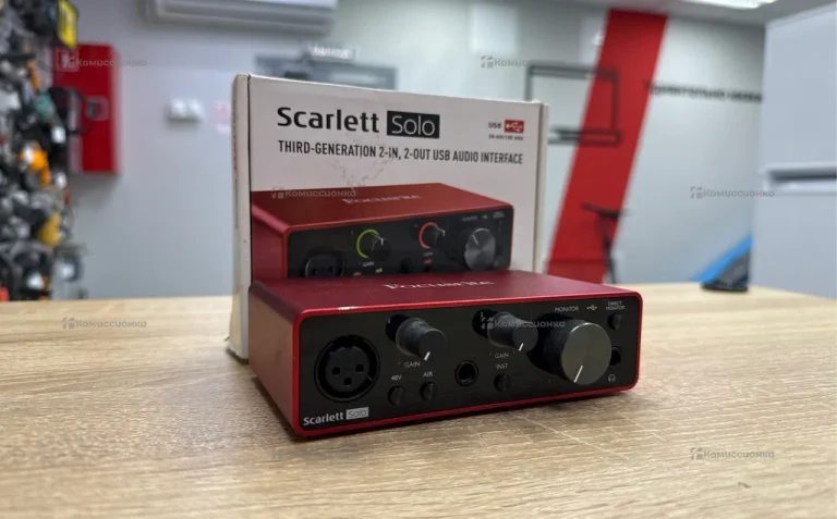 звуковая карта Focusrite Solo 2-in 2 out