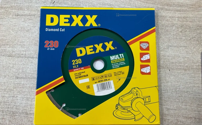 алмазный диск dexx 230 22.2