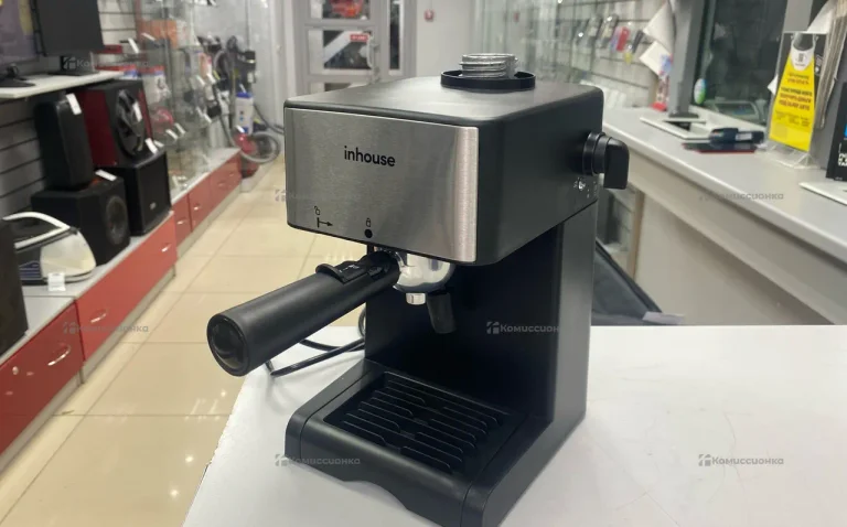 Кофеварка рожкового типа Inhouse ICM0401BK