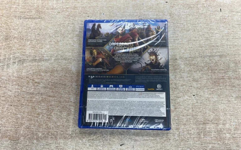 Sony PlayStation  диск ps4 assassins creed Одиссея
