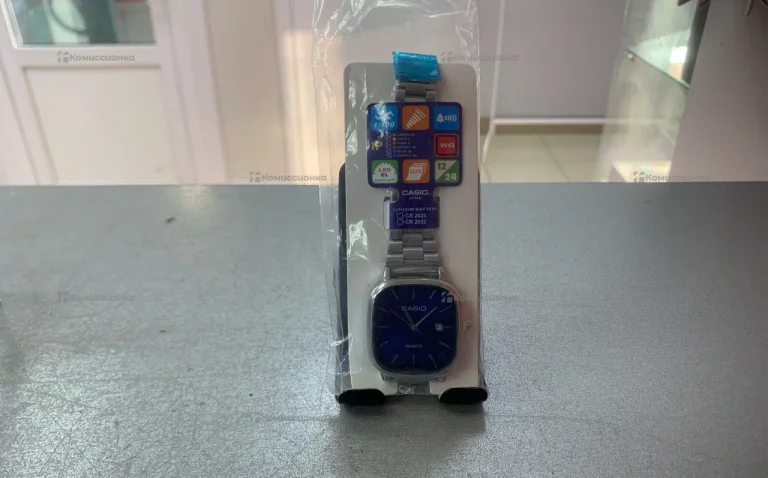 Часы  Casio синий