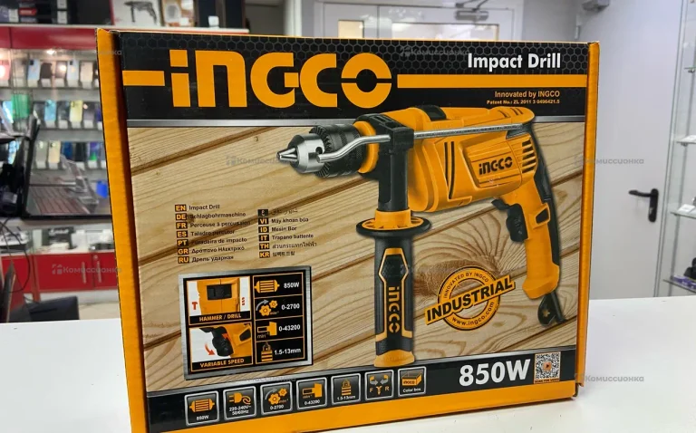 Ударная дрель INGCO ID8508 850W