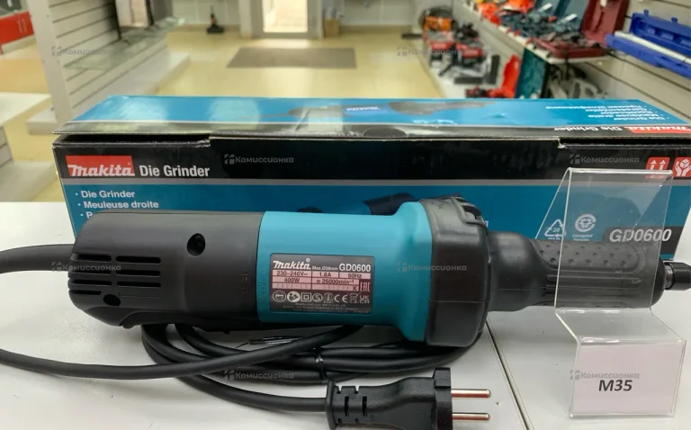 Прямая шлифмашина makita GD0600