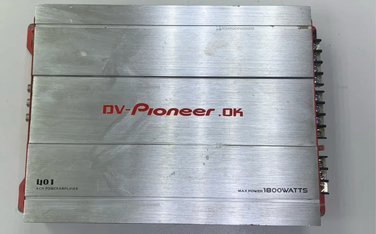 Усилитель 4-х тактный  DV Pioneer ok 1800W