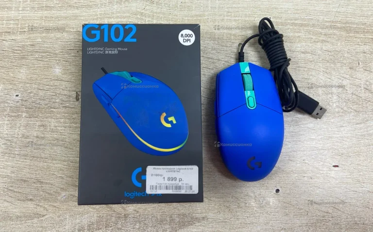 Мышь проводная Logitech G102 lightsync gaming mou