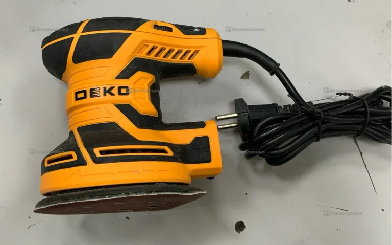 Эксцентриковая шлифмашина сетевая Deko DKG-125