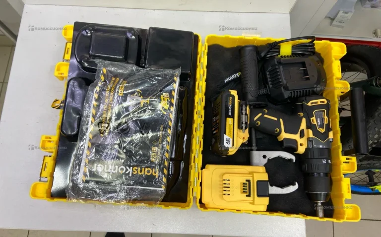 Дрель шуруповёрт Hanskonner HCD1865BLI