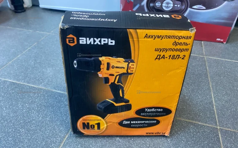 Шуруповерт ВИХРЬ ДА-18Л-2
