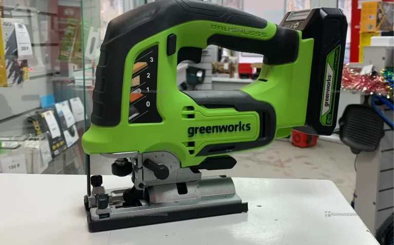 Аккумуляторный лобзик Greenworks GD24JS