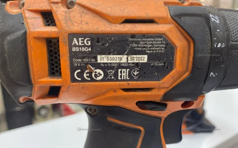 Аккумуляторный шуруповерт AEG BS18G4
