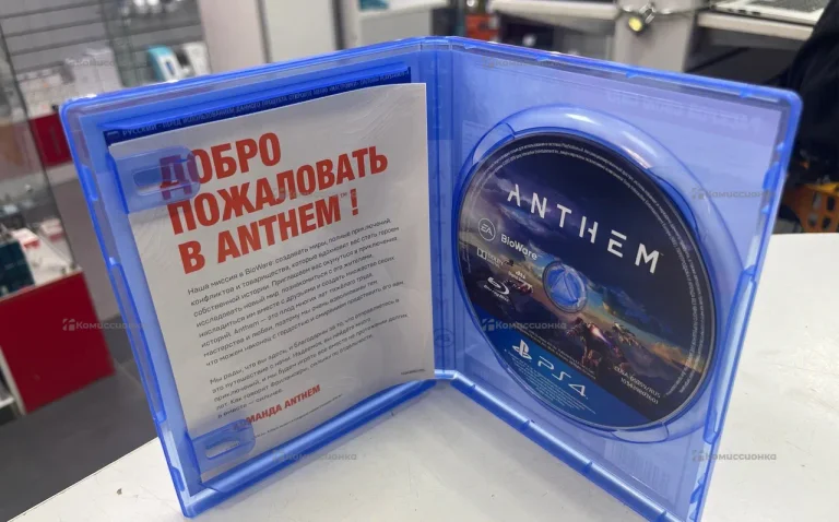 Диск PS4 Anthem.